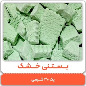 بستنی خشک طالبی پفکی ۳۰ گرمی با بافت ترد و طعم خنک