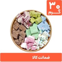 بستنی خشک پفکی ۳۰ گرمی فریزدرایر - مخلوط طعم‌های پرطرفدار