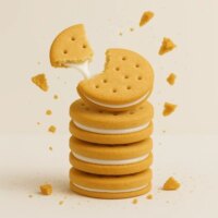 بیسکوئیت دایجستیو نسخه مینیمال در دسته بندی پک خودتو بساز لیموفود