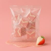 بستنی خشک وانیل توت فرنگی پفکی 30 گرمی (فریز درایر freeze-dried)